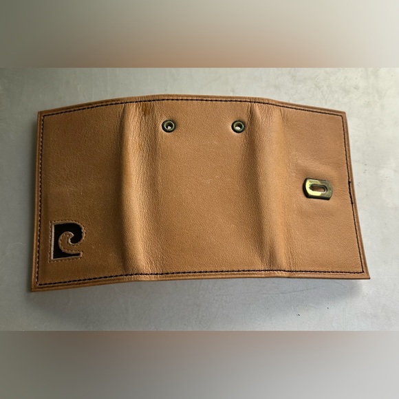 Vintage PIERRE CARDIN Leather Key Holder Wallet w/ Original Box & Documents Gift - Picture 4 of 9